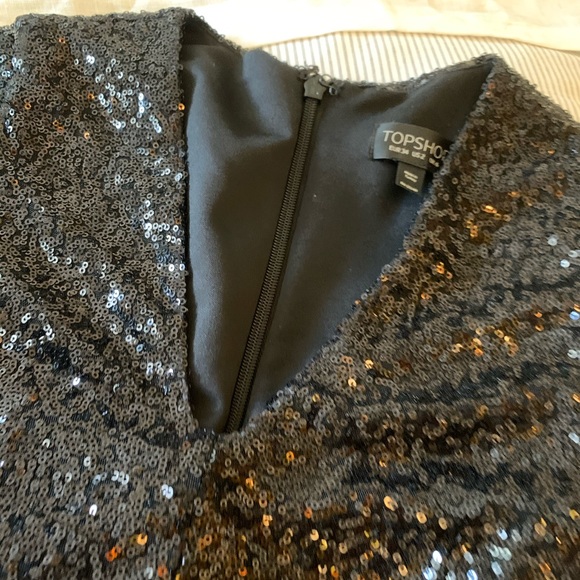 Little Black Topshop Party Dress - Picture 5 of 7